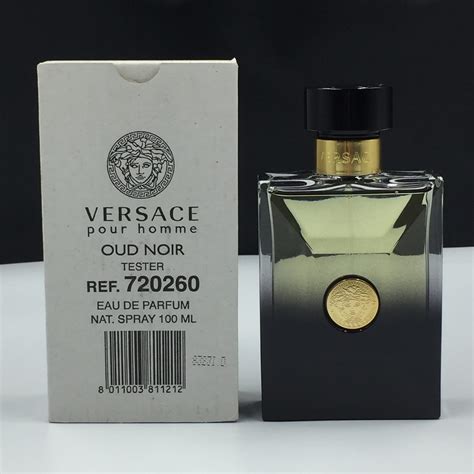 versace oud noir tester.